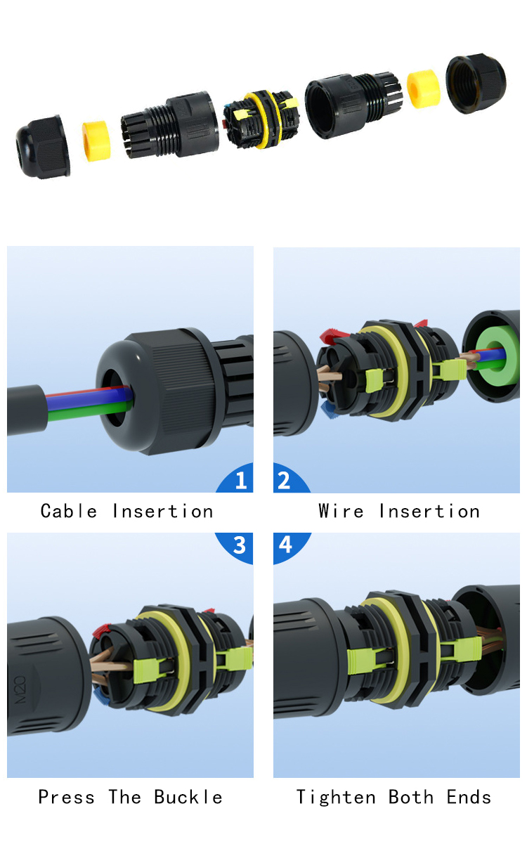 Waterproof Quick Connector Parts